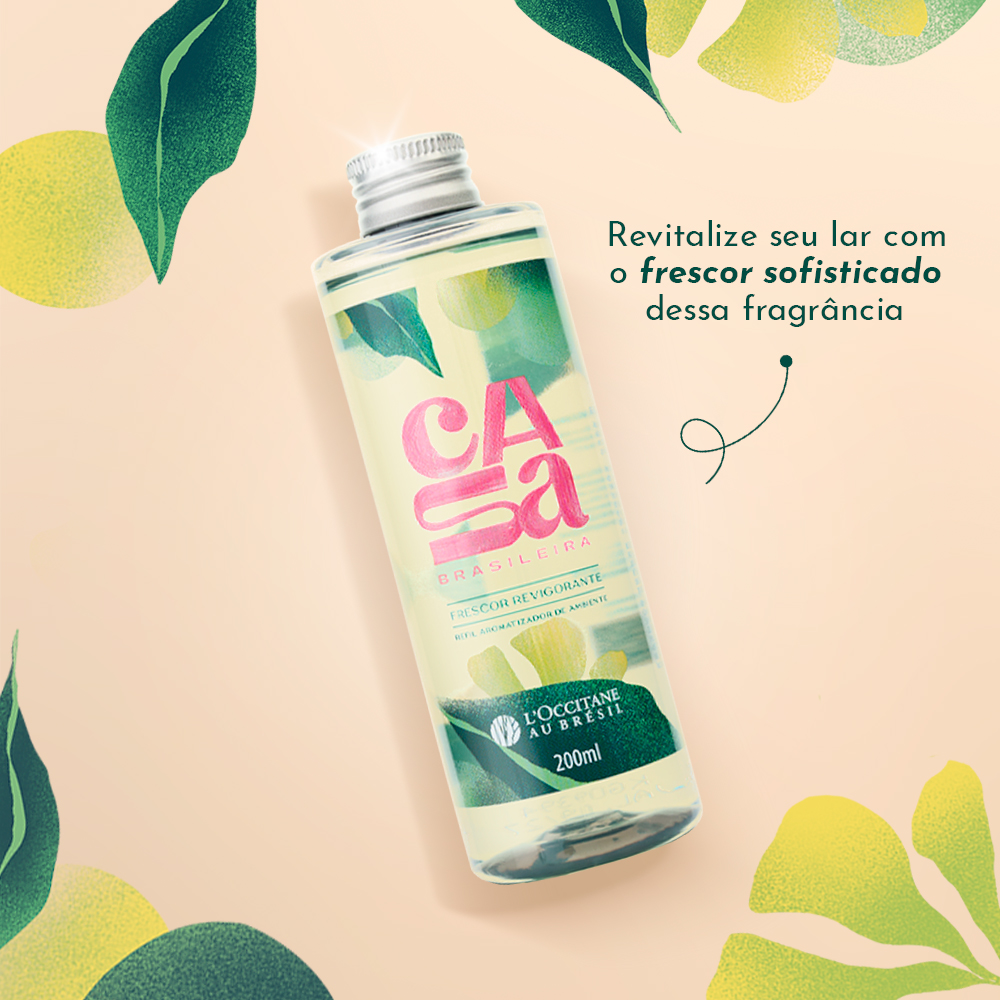 Refil Aromatizador de Ambiente Frescor Revigorante 200mL, ,  large image number 1